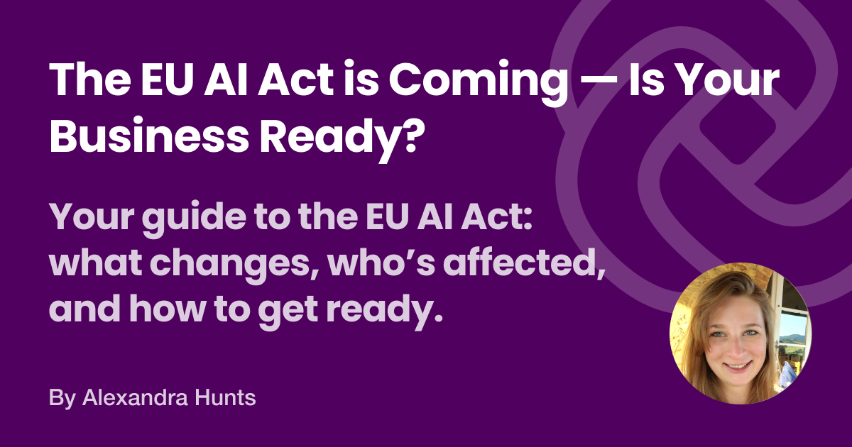 The EU AI Act introduces the world's first comprehensive legal framework for Artificial Intelligence.