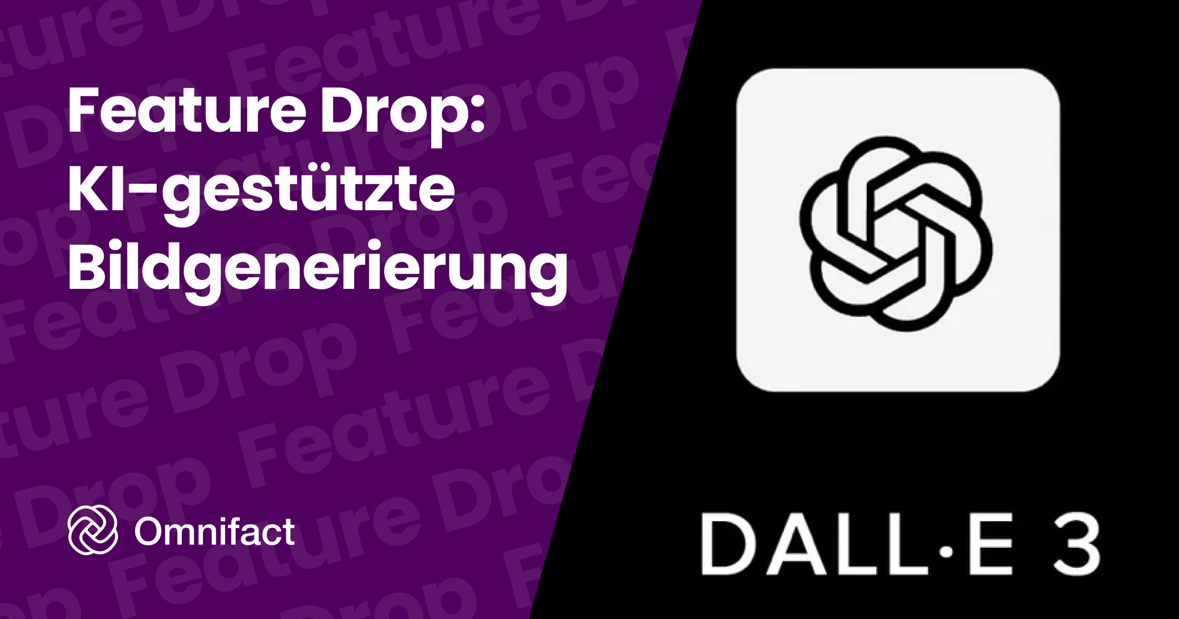 Erstellen Sie KI-Bilder direkt in Omnifact