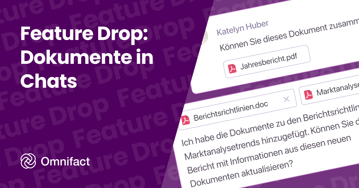 Chatten Sie mit Ihren Dokumenten in Omnifact