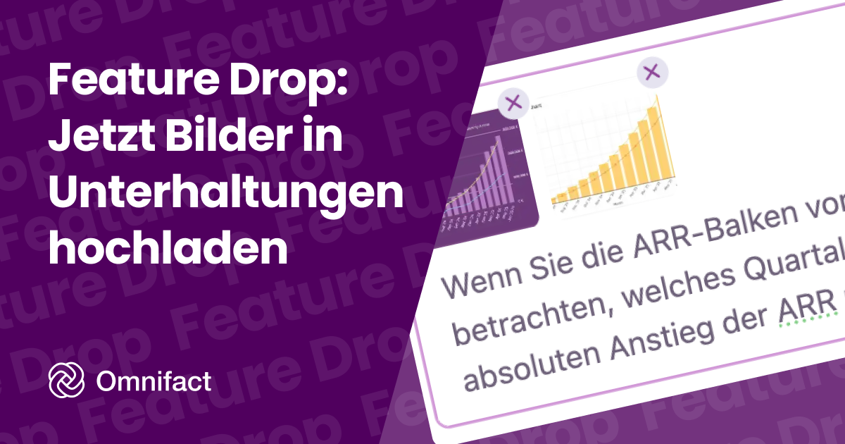 Bilder in Omnifact hochladen und mit ihnen interagieren.