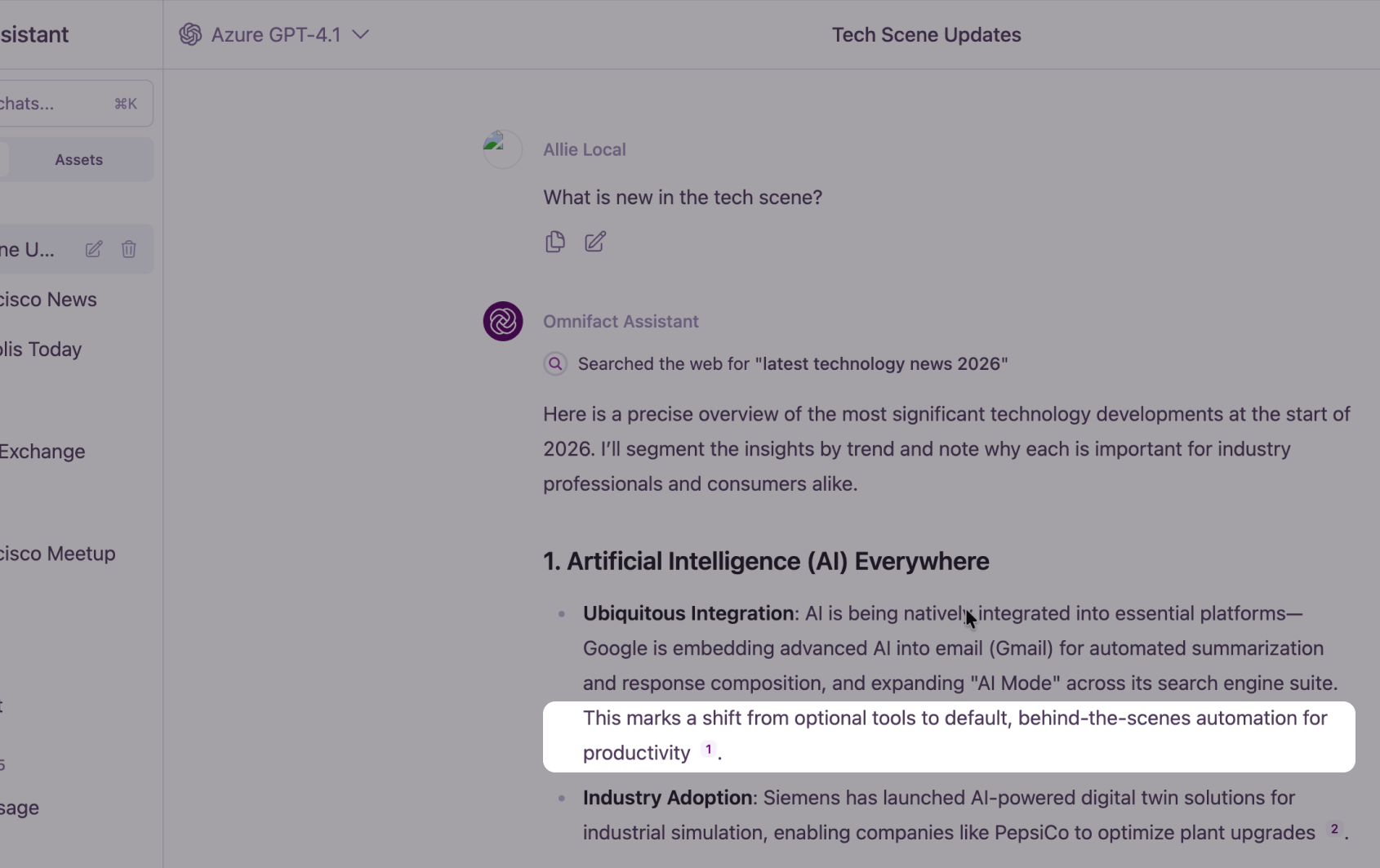 Inline Sources in Aktion