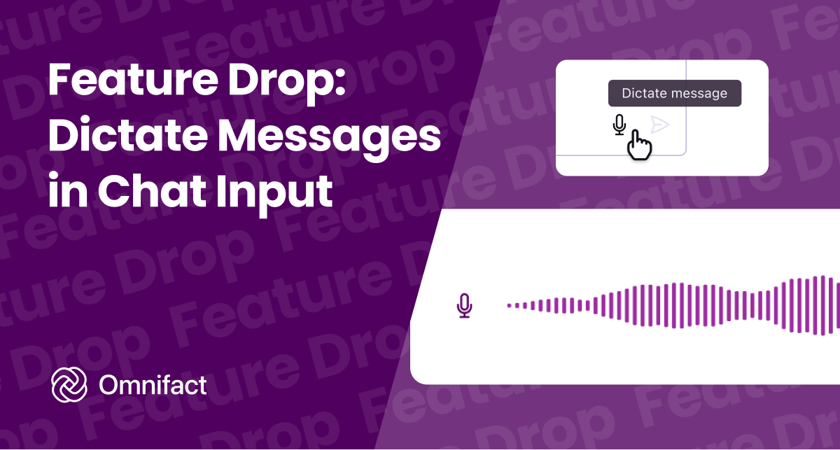 Speak your thoughts directly into Chat Input with real-time speech-to-text dictation.