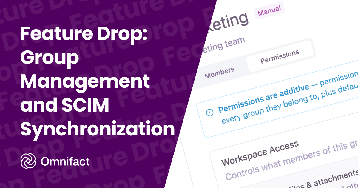 Group Management in Omnifact