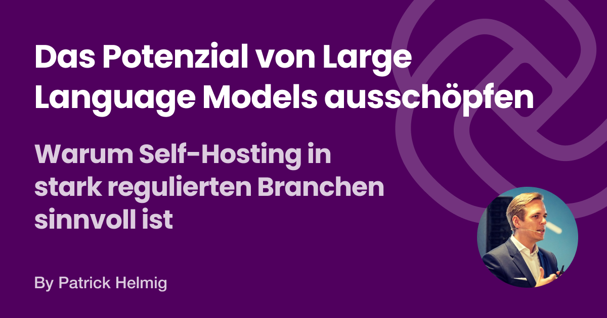 Einhaltung gesetzlicher Vorschriften bei KI — Der strategische Vorteil selbstgehosteter Sprachmodelle