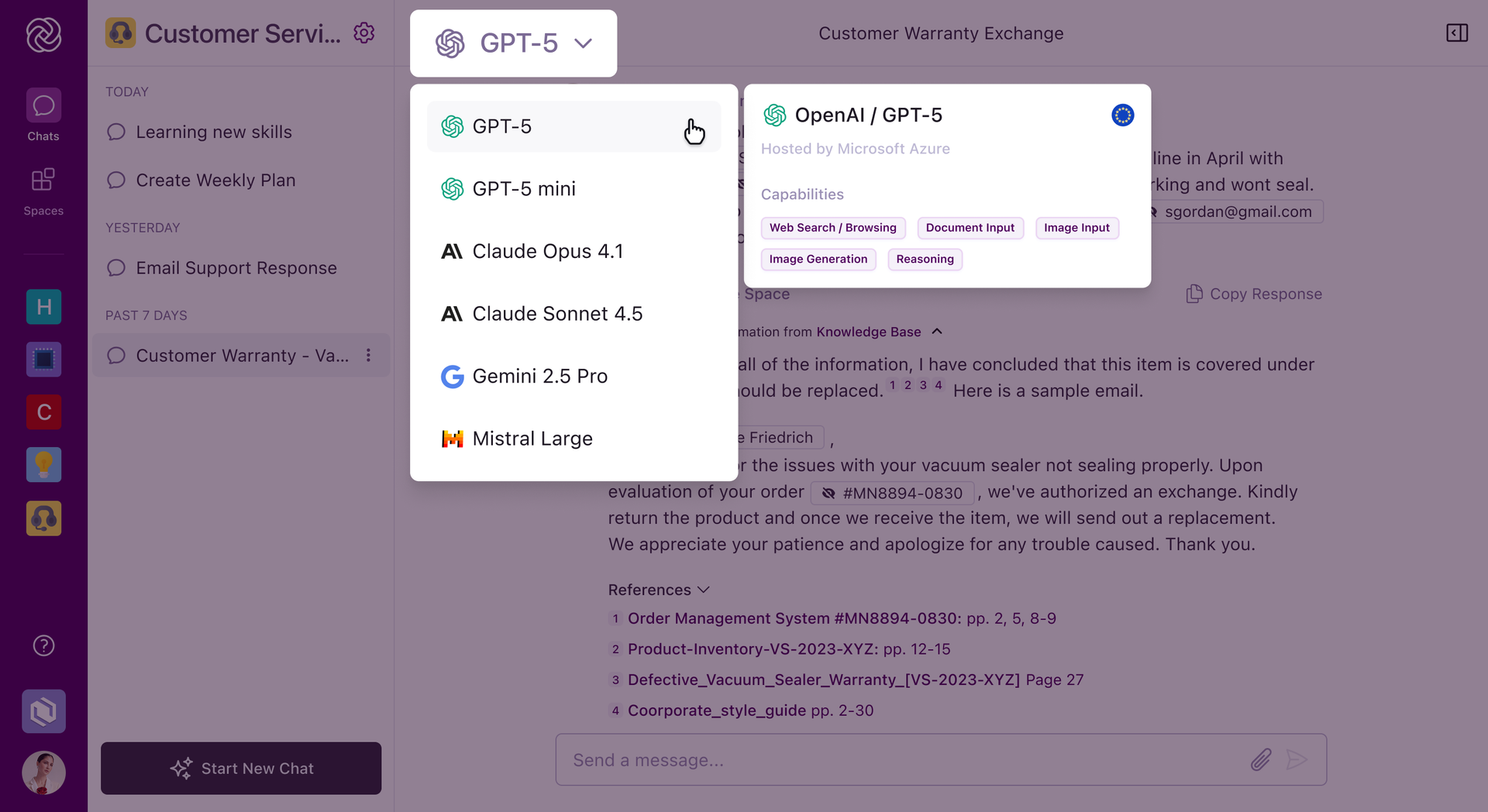 Immer die aktuellsten KI-Modelle nutzen