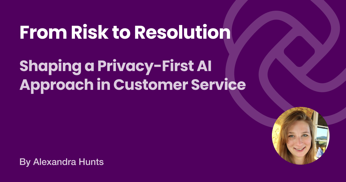 From Risk to Resolution — Shaping a Privacy-First AI Approach in ...